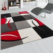 Laagpolig Vloerkleed - Diamesa - Modern - Rood - 160x230 cm