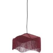 Light & Living - Hanglamp TIFFANY - Ø40x26 cm - Rood