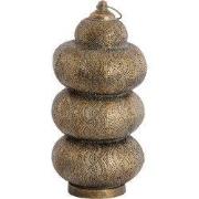 Light & Living - Tafellamp KAITO - Ø19.5x42 cm - Bruin