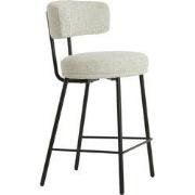 Light & Living - Barkruk HARVIE - 51x52.5x93 cm - Bruin - Set van 2