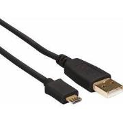 Usb 2.0 a-plug naar micro-usb plug / koper / basis / 0.75 m / verguld ...