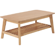 TULARE  - Salontafel - Lichtbruin - Rubberhout