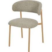 Livingfurn Eetkamerstoel Micah Hush Oak - set van 2