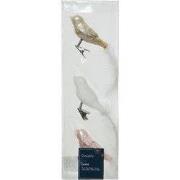 Dennenappel glas d2,5h6 cm brandy 12 st