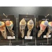 Vogel op clip 125 mm set2 3ass