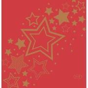 Servet l40b40 holiday star red 12st