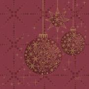 Servet l33b33 cm gilded bauble 20st