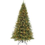 Forest frosted kunstkerstboom green led 260 cm