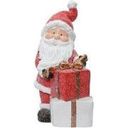 Kerstbeeld kerstman met pakjes 45 cm