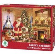 Puzzel santas presents 1000st