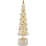 Muziekdoos boom led glas h41cm gd