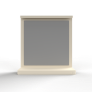 Spiegel Murano S parelwit