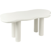 ONDLE - Eettafel - Gebroken wit - MDF