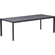 Felini tuintafel aluminium - 220x93xH72 cm - carbon black