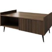 Meubella - Asty - Salontafel - Donker eiken - 100 cm