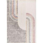 Vintage Japandi Vista – Luxe Vloerkleed - Multikleur - Laagpolig- 120x...