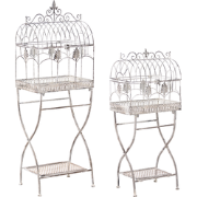 SICILY - Set van 2 rekken - Grijs - IJzer