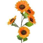 Clayre & Eef Kunstbloem Zonnebloem 99 cm Geel Kunststof