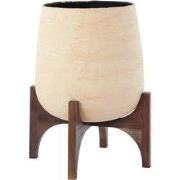 Bloempot Karuna - Wit - Ø44x53cm