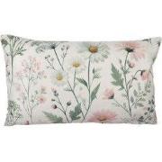 Clayre & Eef Kussenhoes 35x50 cm Beige Polyester