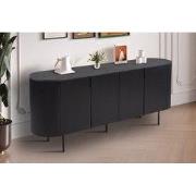 Dressoir 'Lagos' 200 cm Decor Donkerbruin