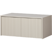 WOOOD New Gravure Kistbank - Grenen - Dust - 40x88x50