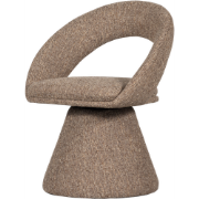 WOOOD Winter Draaibare Eetkamerstoel - Naturel Melange - 80x63x57