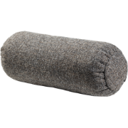 WOOOD Baggy Rolkussen - Geweven Stof - Warmgrijs Melange - 23x50x23