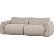 WOOOD Baggy 2-Zits Bank - Geweven Stof - Naturel Melange - 81x228x102