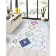 Sarande Vintage Multi vloerkleed - Ruiten - 160 X 230 CM