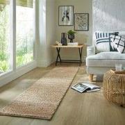 Loper Laagpolig vloerkleed Drew Braid Gestreept - Handgeweven - Nature...