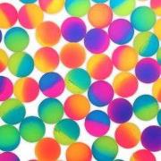 Decopatent 100 STUKS Frosted Stuiterballen 2.7 Cm - Uitdeelcadeaus - T...