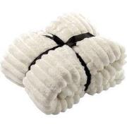 Dutch Decor RICKY - plaid 150x200 cm - geribd fleece - superzacht - Sn...