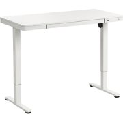 PENLY - Verstelbaar bureau elektrisch - Wit - Staal