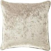 LEWY - kussenhoes 45x45 cm - glansvelours - Pumice Stone - beige