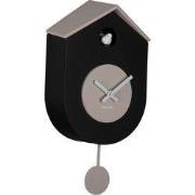 Karlsson - Wandklok Grato Cuckoo - Black & warm grey