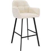 Kick barkruk Lynn - Crème