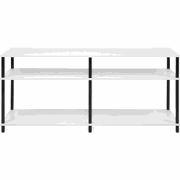 TV-meubel met 4 open niches L140 cm - NÉO