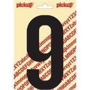 Plakcijfer Nobel Sticker cijfer 9