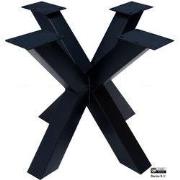 Benoa Denville Iron Dining Table Spider Leg Black powdercoating 87 cm