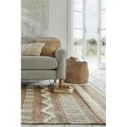 Medina vloerkleed - Jute - Laagpolig Modern - Naturel / Crème - 200 X ...