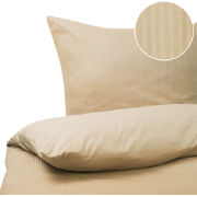 AVONDALE - Beddengoed - Zandbeige - 155 x 220 cm - Katoen