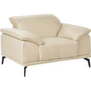 VEJEN - Fauteuil - Beige - Veganistisch eco-leer