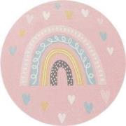 Kinderkamer Vloerkleed - Ninaro - Roze - 80x150 cm