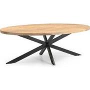 Benoa Eetkamertafelblad Ellips 25+25 240