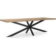 Benoa Eetkamertafelblad Rechthoek 25+25 270