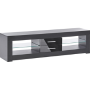 ESQUIMALT - TV-meubel - Zwart - MDF