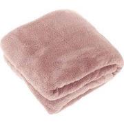 Unique Living | Justin plaid 150x200cm oud roze