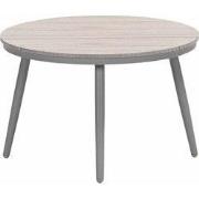 Margriet loungetafel rond- Ø70xH45 cm - taupe