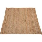 J-Line - Tapijt Rechthoek Jute Naturel - 180x120x1cm